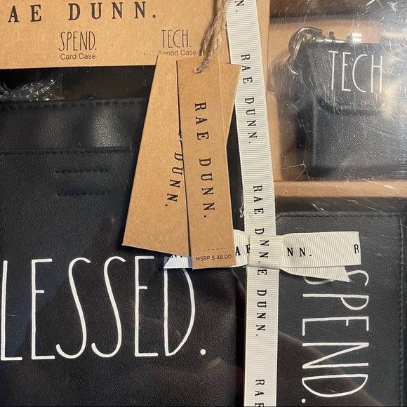 Beautiful Rae Dunn accessory set with purse, ear bud case and wallet! - Picture 7 of 8